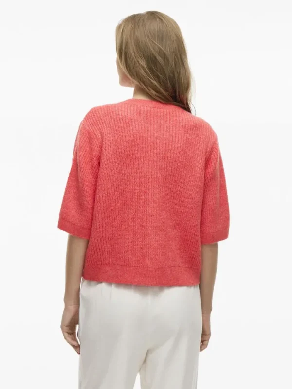 Vila Jumpers & Cardigans<Lola Short Sleeve Cardigan (Dubarry)