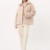 Frnch Coats<Lonnie Faux Fur Coat (Cream)