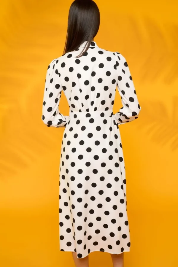Minueto Dresses<Los Angeles Dress (White/Black)