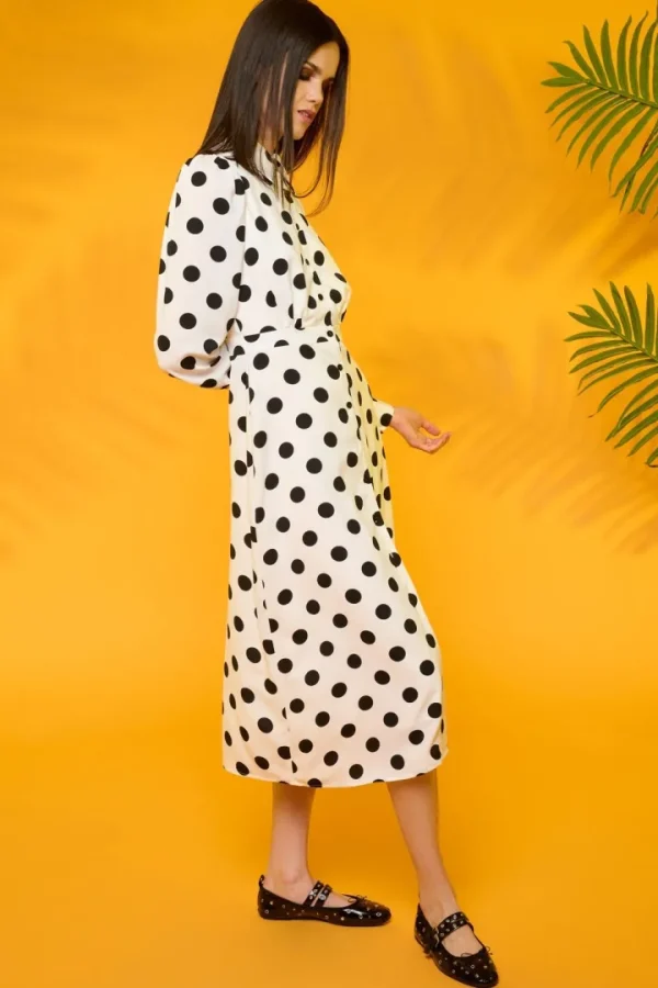 Minueto Dresses<Los Angeles Dress (White/Black)