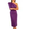 Margarita Munoz Occasionwear<Lourdes Dress (Purple)