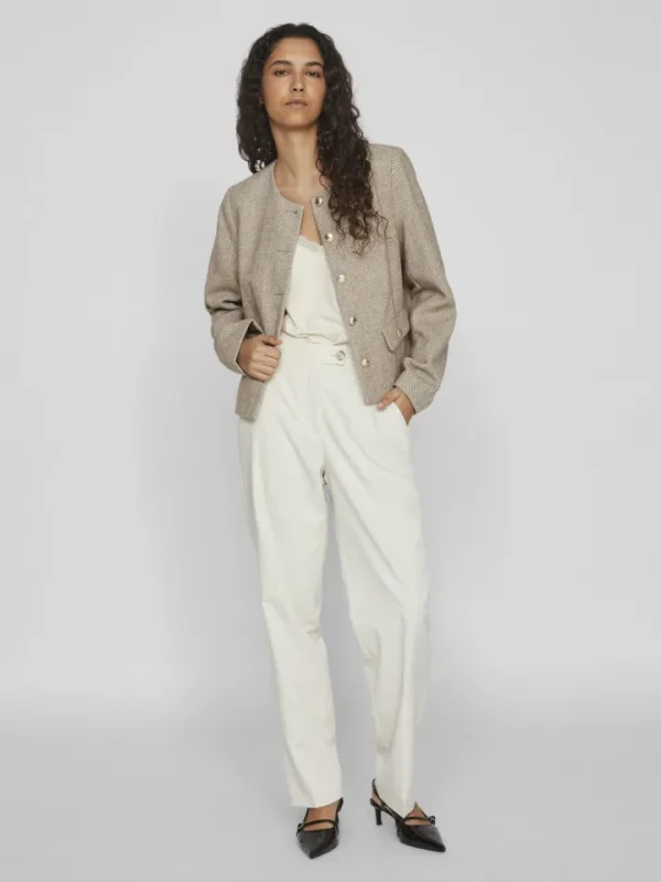Vila Jackets<Lucia Jacket (Birch/Beige)