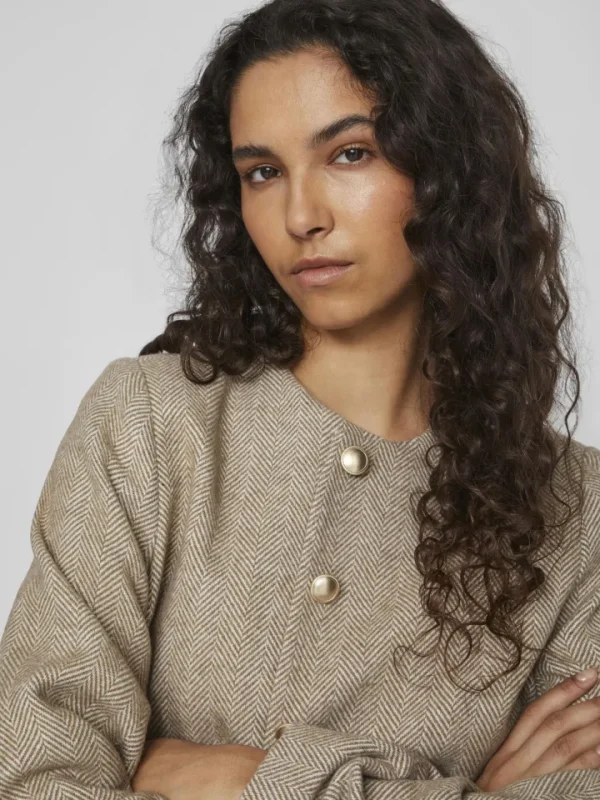 Vila Jackets<Lucia Jacket (Birch/Beige)