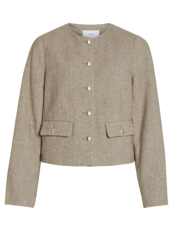 Vila Jackets<Lucia Jacket (Birch/Beige)