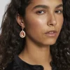 Vila Jewellery<MACY DROP EARRINGS (CORAL)