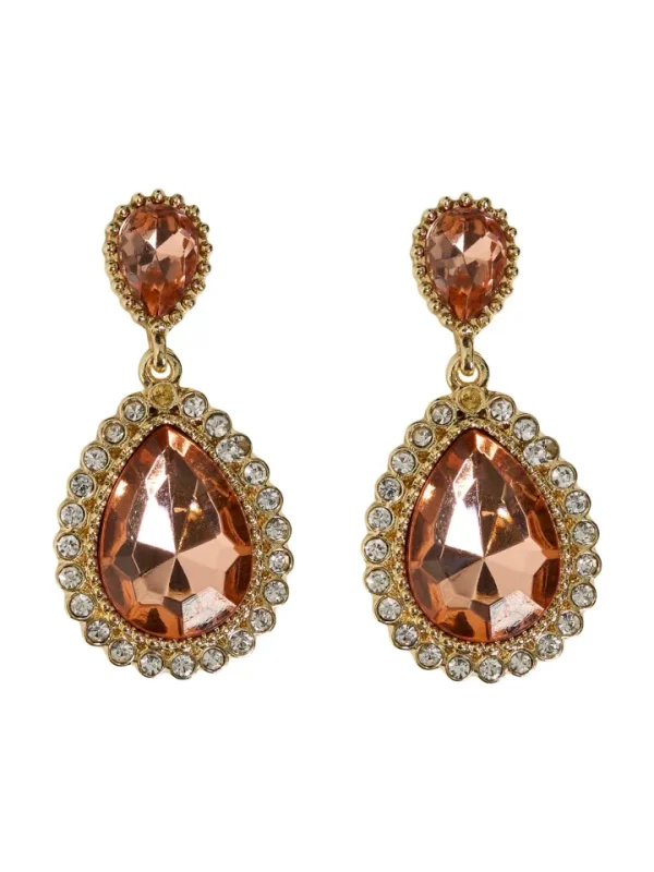 Vila Jewellery<MACY DROP EARRINGS (CORAL)