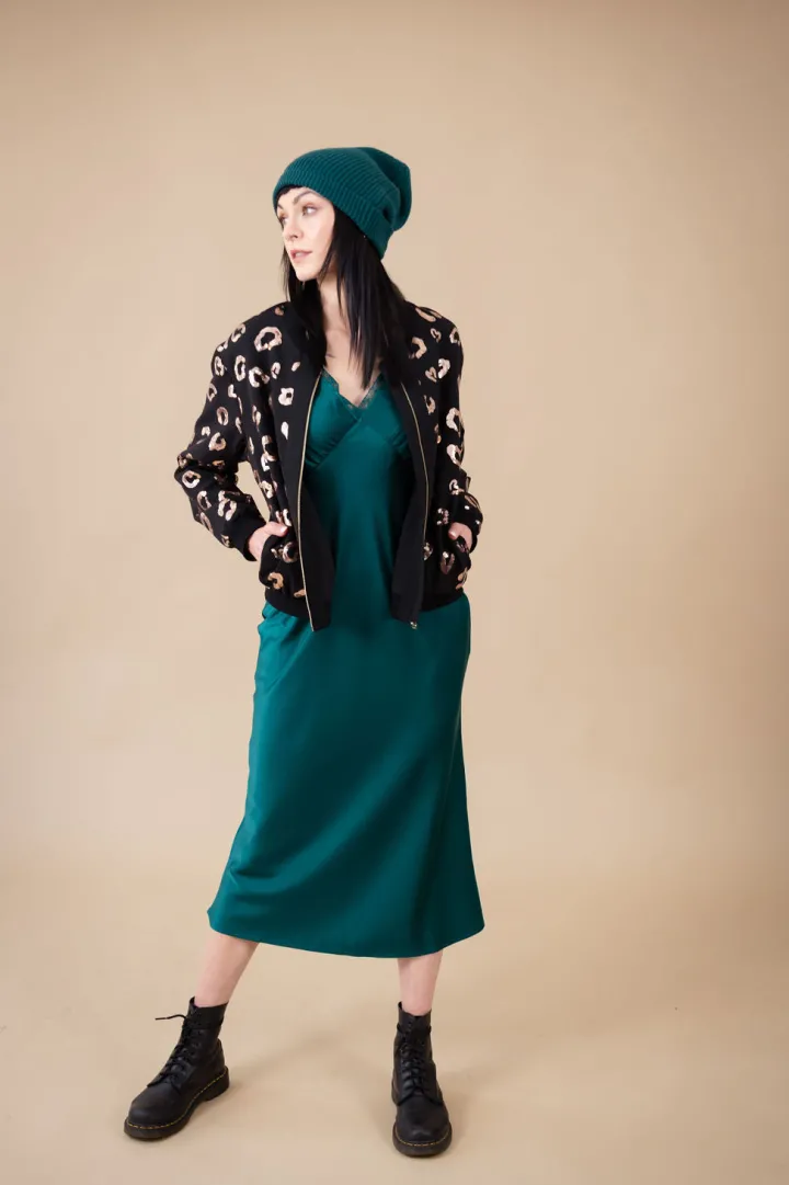 maeve_bomber_jacket_black_2.webp Oh Molly Jackets<Maeve Bomber Jacket (Black)