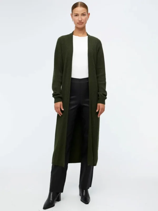 Object Jumpers & Cardigans<Malena Cardigan (Duffel Bag MELANGE)