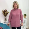 Ichi Jumpers & Cardigans<MARAT JUMPER (HEATHER ROSE)