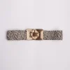 Minueto Belts<MARINA BELT (BLACK & WHITE)
