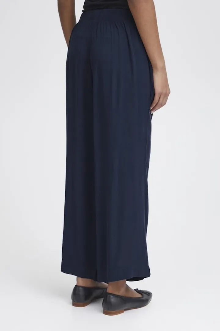 marra_trousers_total_ecli_3.webp Ichi Pants<Marra Trousers (Total Eclipse/Navy)