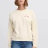 Ichi Hoodies & Sweatshirts | Jumpers & Cardigans<Marrot Sweatshirt (Birch)