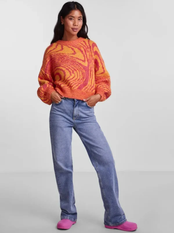 Pieces Jumpers & Cardigans<Marrra Jumper (Apricot)