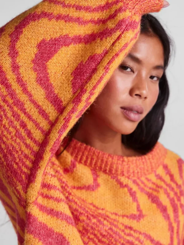 Pieces Jumpers & Cardigans<Marrra Jumper (Apricot)