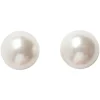Pieces Jewellery<MEDIO STUD EARRINGS (WHITECAP GRAY)