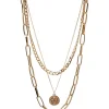 Pieces Jewellery<Mehia Combi Necklace (Gold)