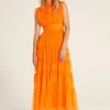 GoaGoa Occasionwear<METIS DRESS (ORANGE)