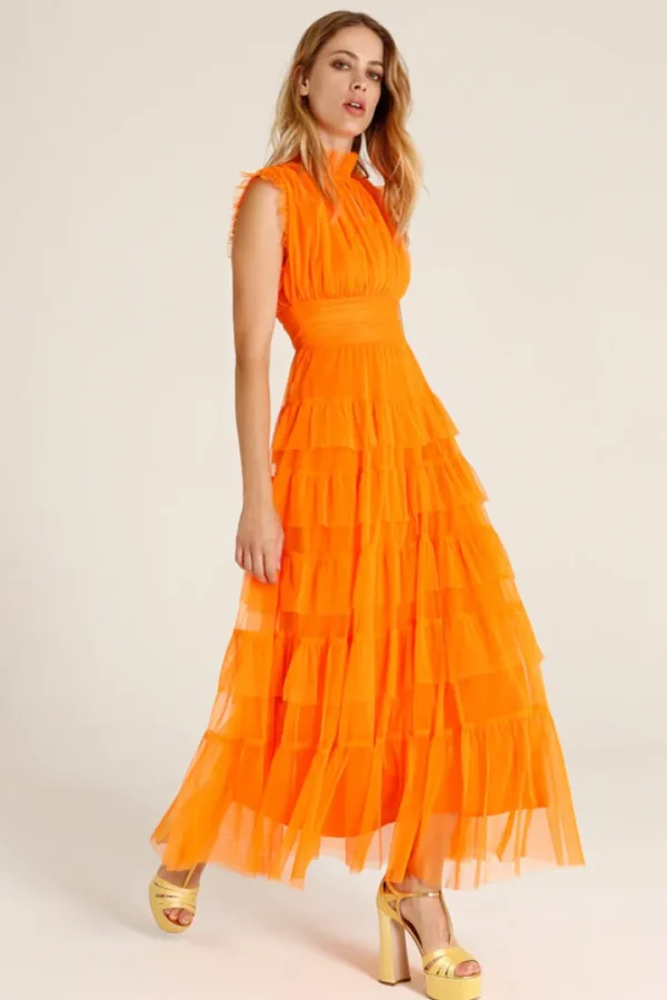 GoaGoa Occasionwear<METIS DRESS (ORANGE)