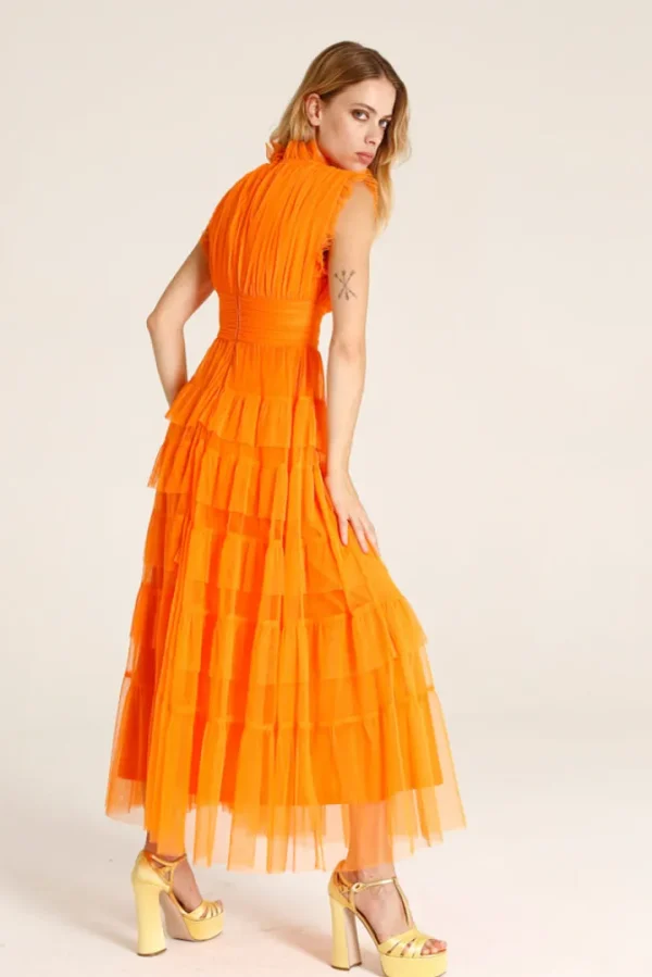 GoaGoa Occasionwear<METIS DRESS (ORANGE)