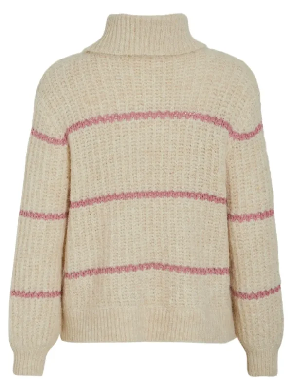 Vila Jumpers & Cardigans<Miggo Roll Neck Jumper (Super light Natural/Polignac)