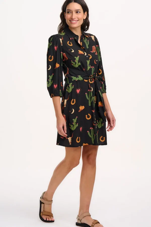 Sugarhill Dresses<Mildred Shirt Dress (/Cowgirl Print)