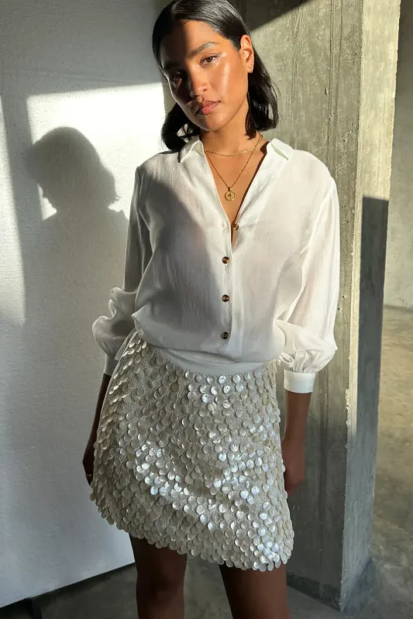Never Fully Dressed Shirts & Blouses<Miley Shirt (White)