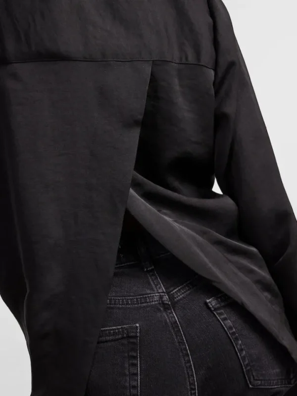 Pieces Shirts & Blouses<Mina Shirt (Black)