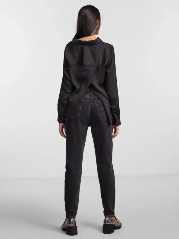 Pieces Shirts & Blouses<Mina Shirt (Black)