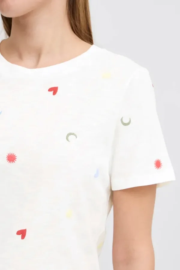 Ichi T-Shirts<Mindy T-Shirt (Cloud Dancer)
