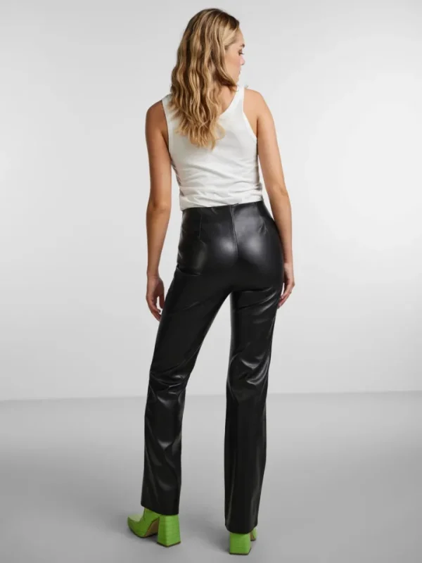 Pieces Pants<Molla High Waisted Pants (Black)