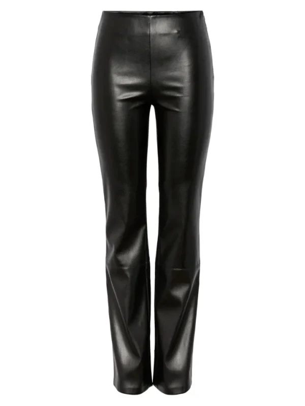 Pieces Pants<Molla High Waisted Pants (Black)