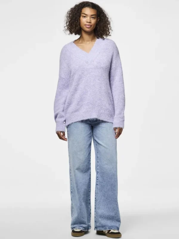 Pieces Jumpers & Cardigans<Nadina Jumper (Lavender)