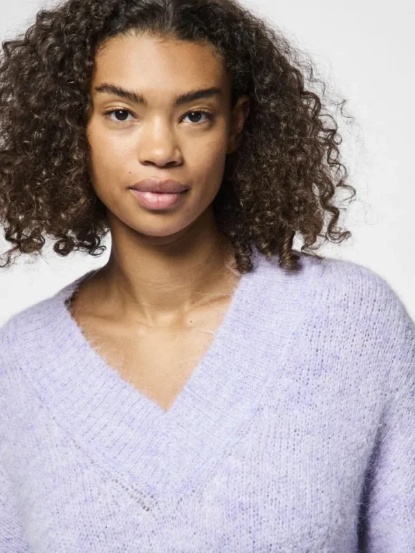 Pieces Jumpers & Cardigans<Nadina Jumper (Lavender)