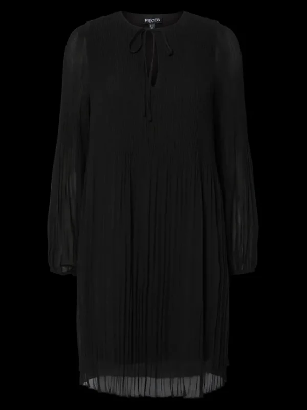 Pieces Dresses<Naomi Short Dress (Black)
