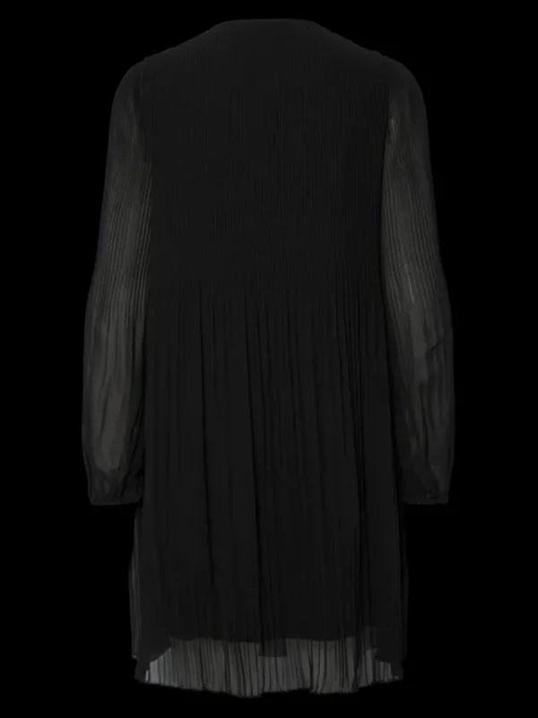 Pieces Dresses<Naomi Short Dress (Black)