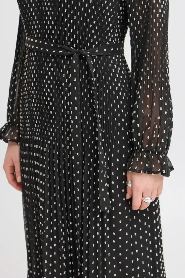 Ichi Dresses<Nelly Dress (Black/White)