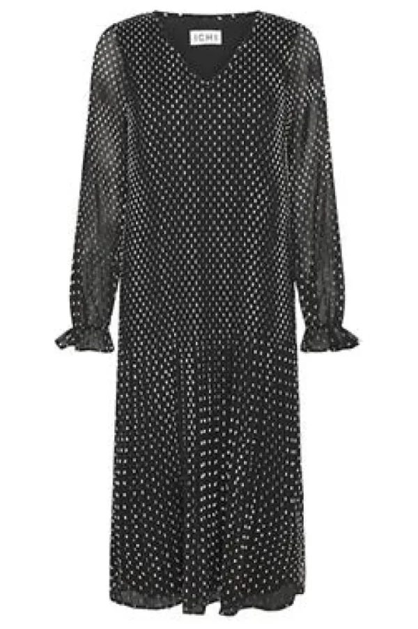 Ichi Dresses<Nelly Dress (Black/White)