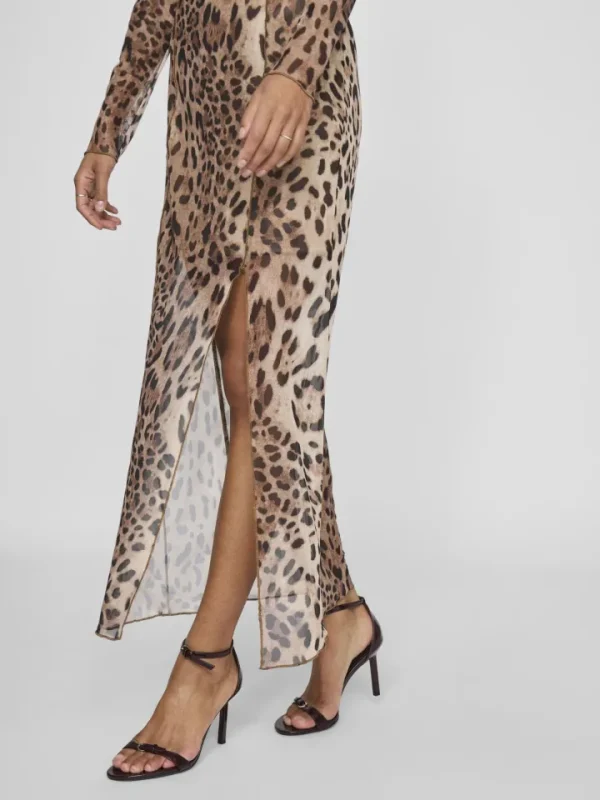 Vila Dresses<Ninna Mesh Midi Dress (Black/)