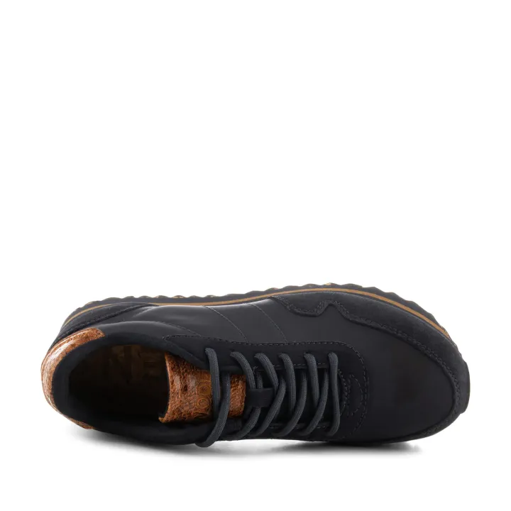 nora_iii_leather_plateau__3.webp Woden Trainers<Nora III Leather Plateau (Dark Navy)
