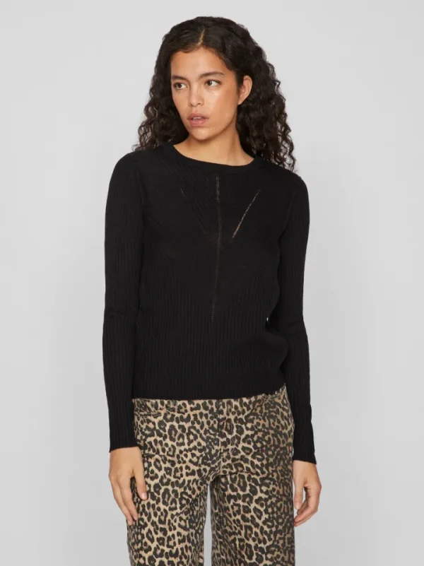 Vila Jumpers & Cardigans | Co-Ords<Olina O-Neck Knit Top ( Beauty)