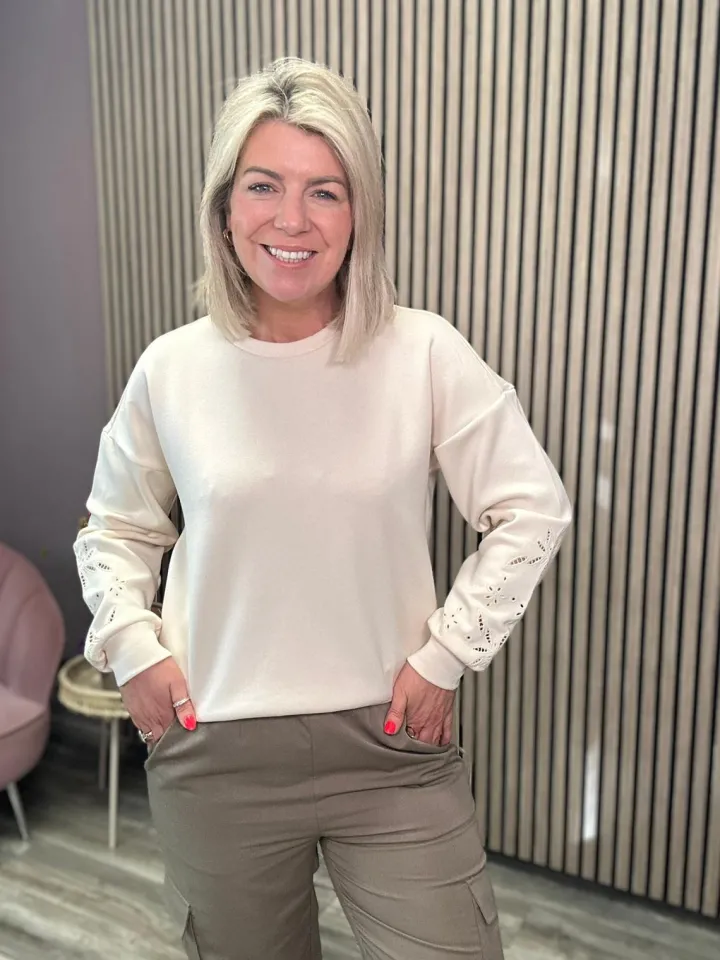 orla_sweater_birch_0.webp Vila Hoodies & Sweatshirts | Jumpers & Cardigans<ORLA SWEATER (BIRCH)