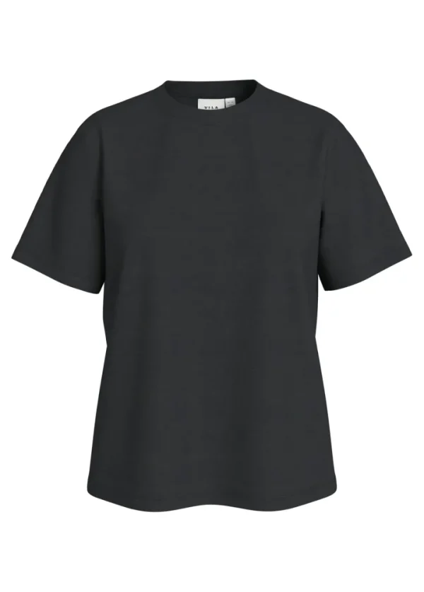 Vila T-Shirts<Orla T-Shirt (Black Beauty)