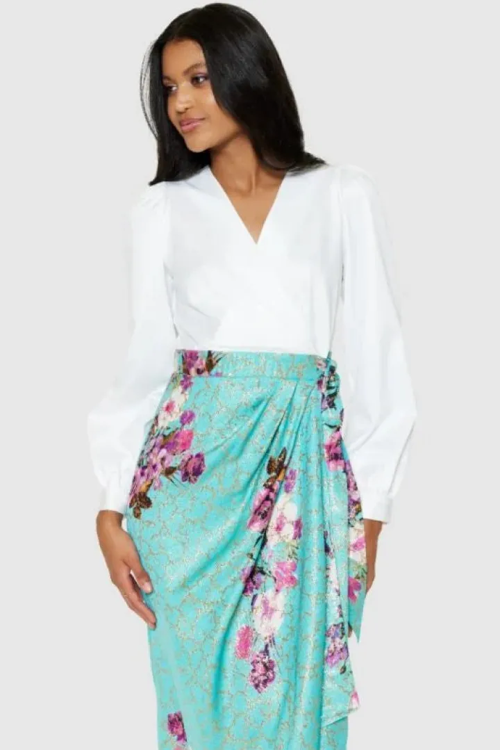 paula_pencil_wrap_midi_dr_2.webp Closet Occasionwear | Dresses<Paula Pencil Wrap Midi Dress