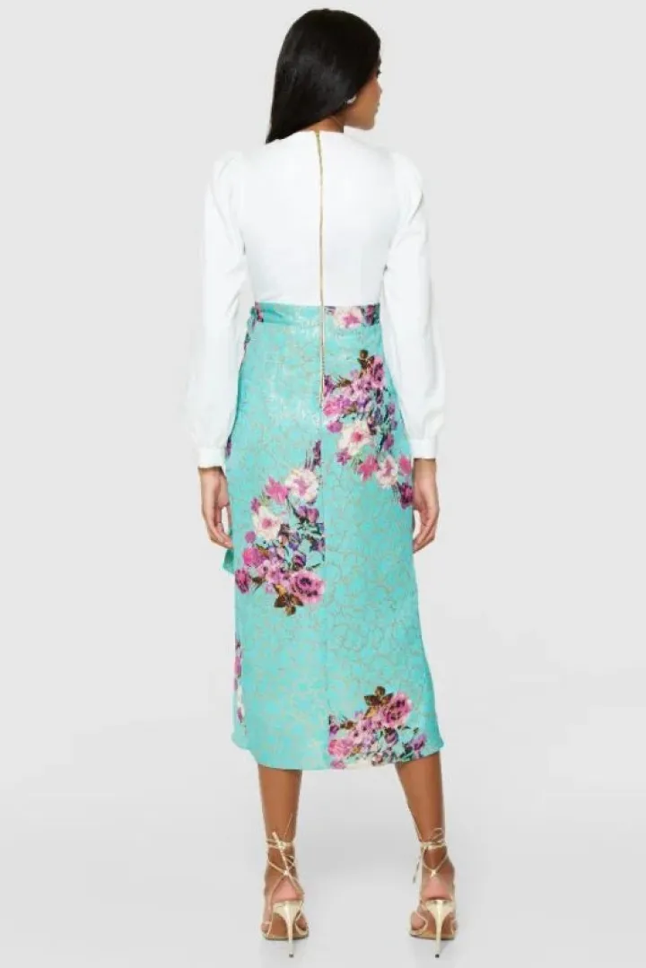 paula_pencil_wrap_midi_dr_3.webp Closet Occasionwear | Dresses<Paula Pencil Wrap Midi Dress