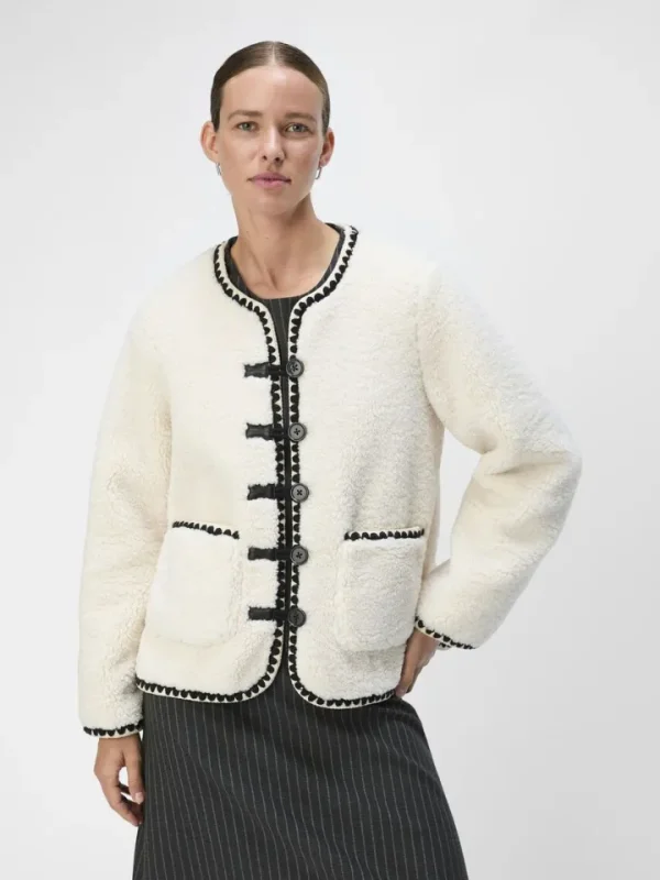 Object Jackets<Pauline Teddy Jacket (White Sand)