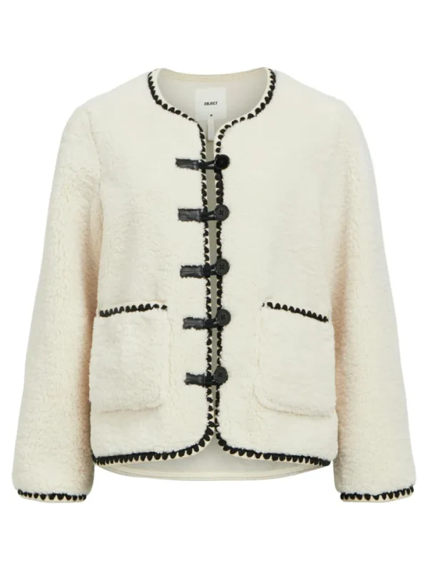 Object Jackets<Pauline Teddy Jacket (White Sand)