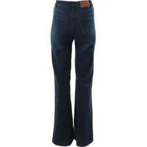 Rant & Rave Jeans<Percy Wide Leg Jeans Short Leg (Deep Indigo)