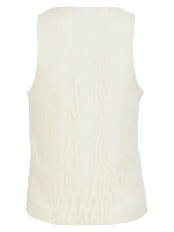 Vila Camis & Vests | Co-Ords<Perla Vest Top (Birch)