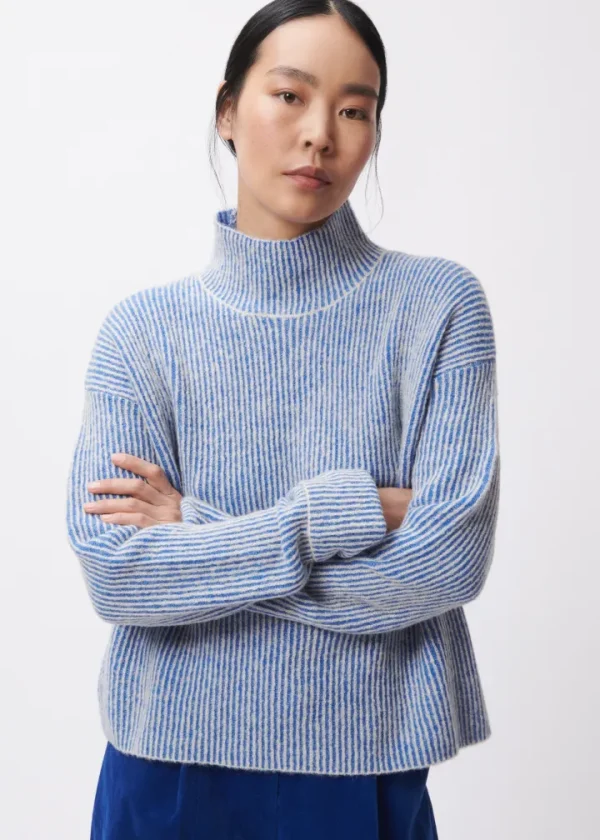Frnch Jumpers & Cardigans<PRESLAVA KNIT JUMPER (ELECTRIC BLUE)