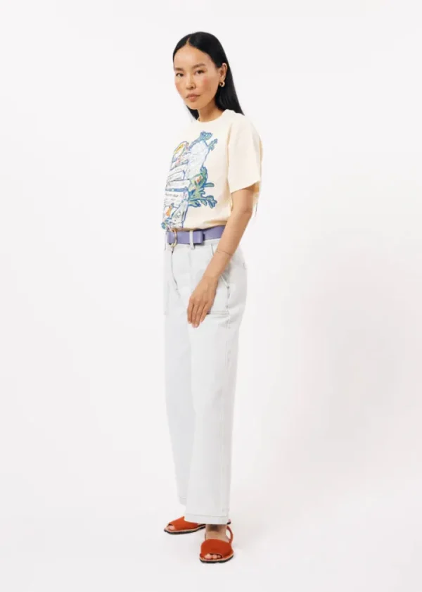 Frnch Jeans<PRUNELLA WIDE LEGS JEAN (LIGHT WASH)